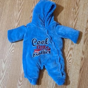 Newborn Baby Thick Winter Onesie